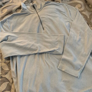 Men’s 1/4 zip fleece gray